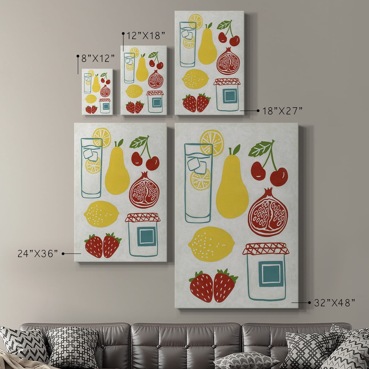 Sunday Picnic Premium Gallery Wrapped Canvas - Ready to Hang
