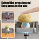 thumbnail image 4 of CaiYueKe Silicone Toilet Flush Button Cover Mushroom Shape Soft Press Pad Bathroom Tank Handle Protector Decorative Adhesive Sticker Home Decor Accessory, 4 of 7
