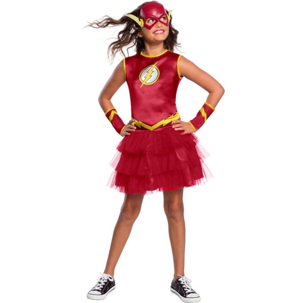 GIRLS THE FLASH HALLOWEEN COSTUME