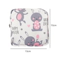 thumbnail image 2 of SEARCHI Sanitary Napkin Storage Bag, Zipper Menstrual Pad Bag Portable Sanitary Napkin Storage Tampons Holder for Teen Girls Store Sanitary Pads for Women, 2 of 9
