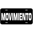 thumbnail image 1 of Movimiento Novelty Car Auto License Plate, 1 of 2