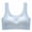 Blue, variant on HAPIMO s Sports Bras for Women Mind Sleep Plus Size Without Steel Ring Athletic Vest Workout Activewear Bra Cozy Stretch Running Padded Bralette Elastic