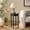 Matte Black, variant on Safavieh Orbis Wood Modern Round End Table, Sage Green