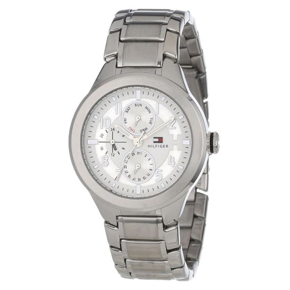 Tommy Hilfiger Men's Silver Dial Quartz Watch 1710237