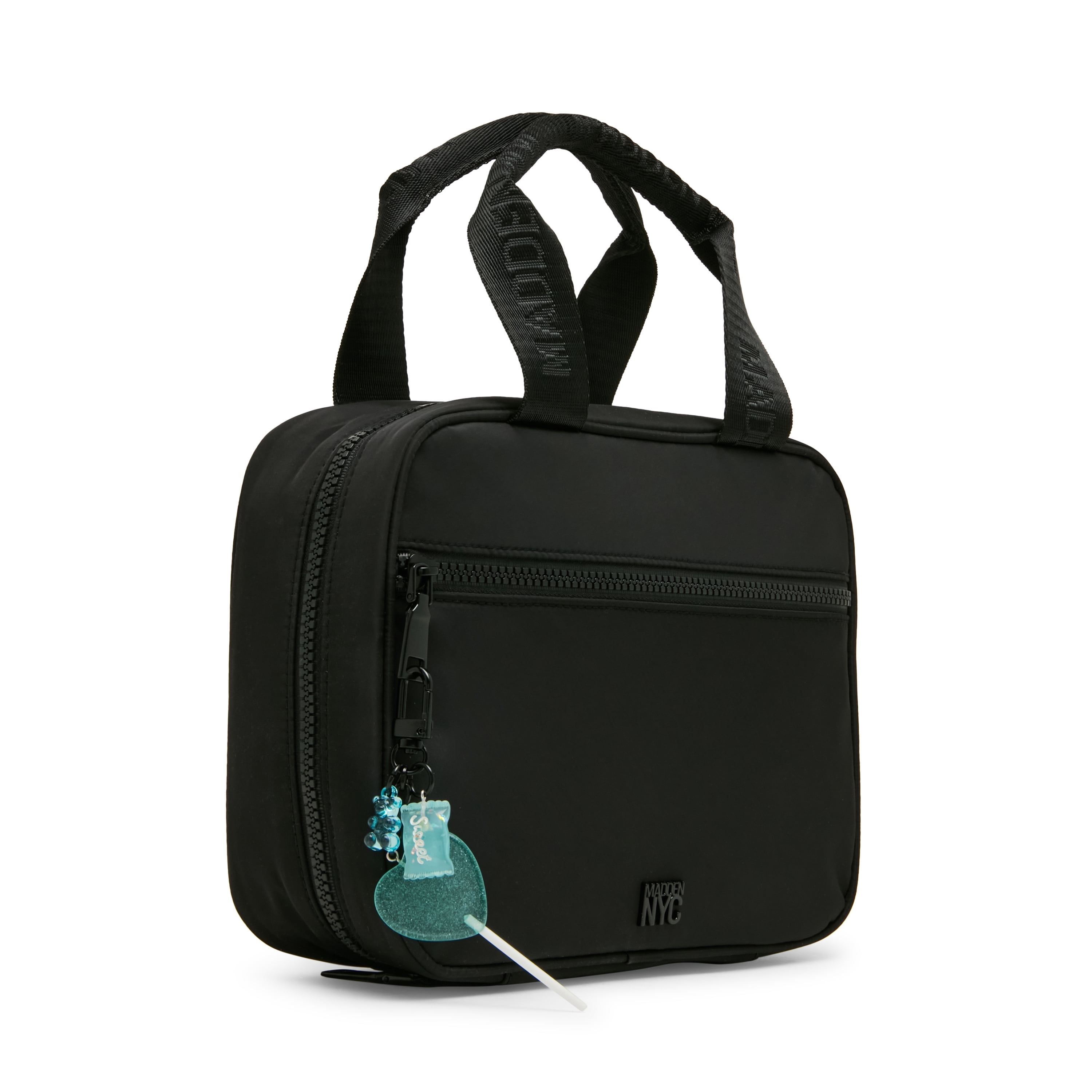 Madden NYC Zip Around Lunchbox, Black