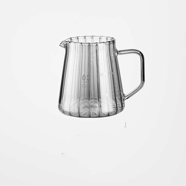 JOSWAY Hand Brew Coffee Pot Filter Cup High Borosilicate Glass Filter Cup Brew Coffee Filter Sharing Pot
