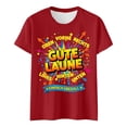 thumbnail image 5 of Womens Tops Short Sleeve T Shirts Disco Party T Shirt Trendy Flowy Tees, 5 of 5