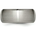 thumbnail image 4 of Chisel Titanium Satin and Polished 10.2mm Beveled Edge Band - Ring Size 10.0, 4 of 8