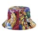 thumbnail image 5 of Alicia en el País de las Maravillas Sombrero bucket para adultos, gorra de protección solar, sombrero de pescador plegable para viajes al aire libre, pesca y actividades de verano, 5 of 6