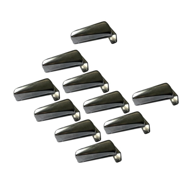 QualitChoice 10 Pcs Griffes de Batterie Basse Crochets Robustes Style Professionnel Matériel Percussion Type 2