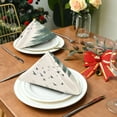 thumbnail image 3 of Napkin Satin Napkin 20*20Inchx1 Kitchen Towel Dinner Plate Towel Decorative Towel Napkin Tea Towel Suitable For Kitchen Table Birds in The Woods, 3 of 8