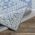 thumbnail image 3 of Hauteloom Hectorville Wool Living Room, Bedroom Area Rug - Traditional - Denim, Navy, Cream - 2' x 3', 3 of 8