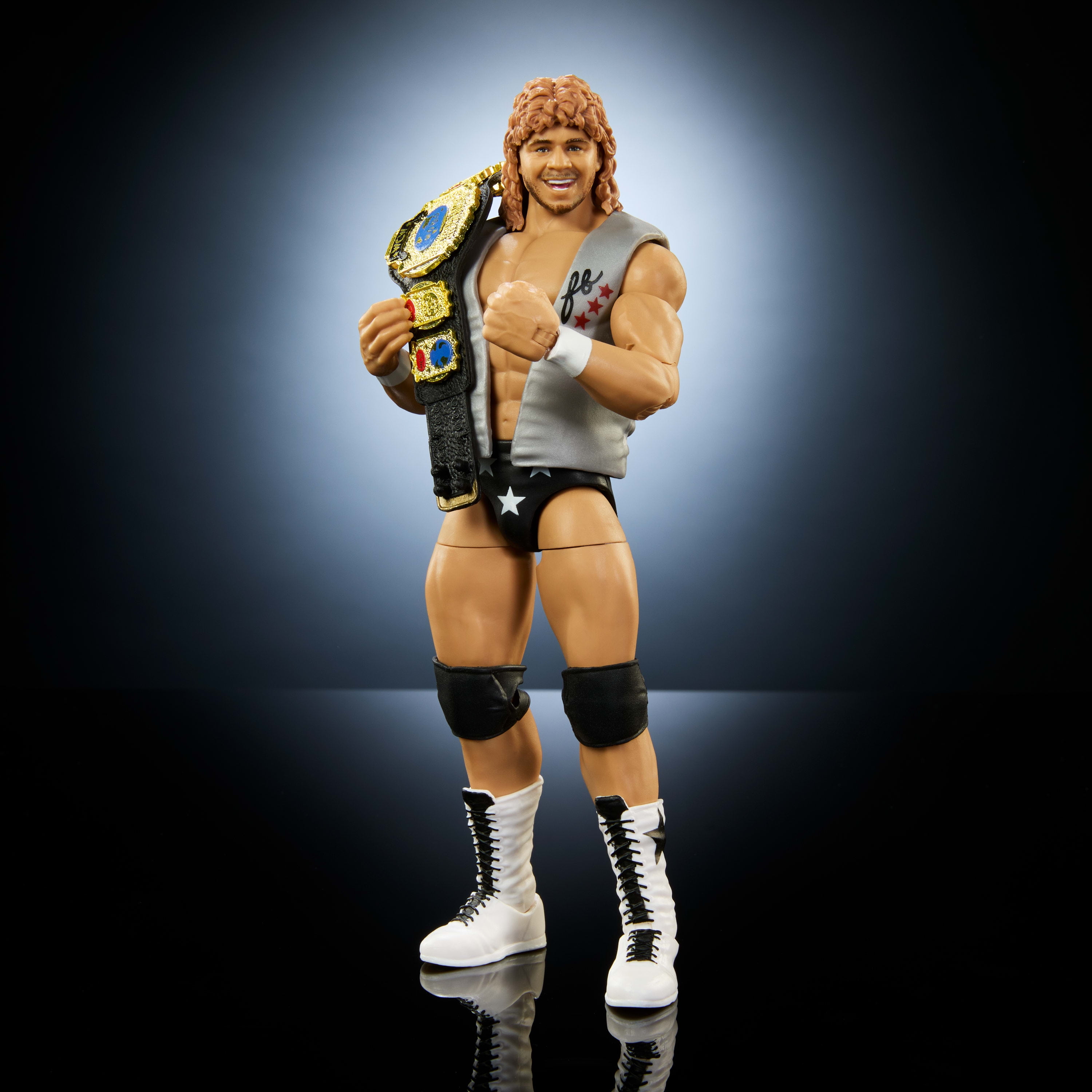 WWE Elite Brian Pillman Action Figure, Series #116 6-inch Collectible with Articulation & Accessories