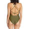 thumbnail image 2 of Tanya Taylor womens  Dahlia One-Piece, XS, Green, 2 of 3