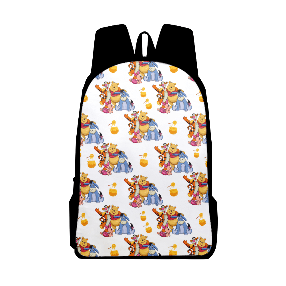 Happy Cartoon Three Minions Backpack, Fashion Backpacks