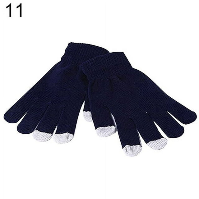 MesaSe Women Men Winter Soft Warm Texting Capacitive Smartphone Touch Screen Gloves