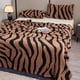 thumbnail image 5 of Fleece Throw Blanket Sofa Cover 200x150cm Milk Velvet Polyester, Double Sided Edging, No-Shed Lint-Free Cozy Warm Decorative Bed Couch Travel Shawl, 5 of 6