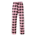 thumbnail image 4 of UAMVSH Plaid Pajama Pants for Women Printed Ladies Loose Fit Wide Leg Sleep Pants Elastic Waist Drawstring Long Lounge Pj Bottoms, 4 of 5