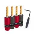 thumbnail image 2 of Conectores AudioQuest BAN3004S Tipo Banana Cobre de Berilio, 2 of 2
