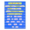 thumbnail image 3 of (2 pack) Scholastic Standard Pocket Charts, 34 x 44, Blue/Clear -SHS511500, 3 of 3