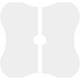thumbnail image 4 of 34"OD x 4"ID x 11 3/4"C x 1"P Luna Architectural Grade PVC Contemporary Ceiling Medallion, Two Piece, 4 of 11