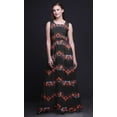 thumbnail image 2 of Bimba Robe de Soirée Sans Manches à Col Rond Imprimé pour Femmes - Moyen, 2 of 5