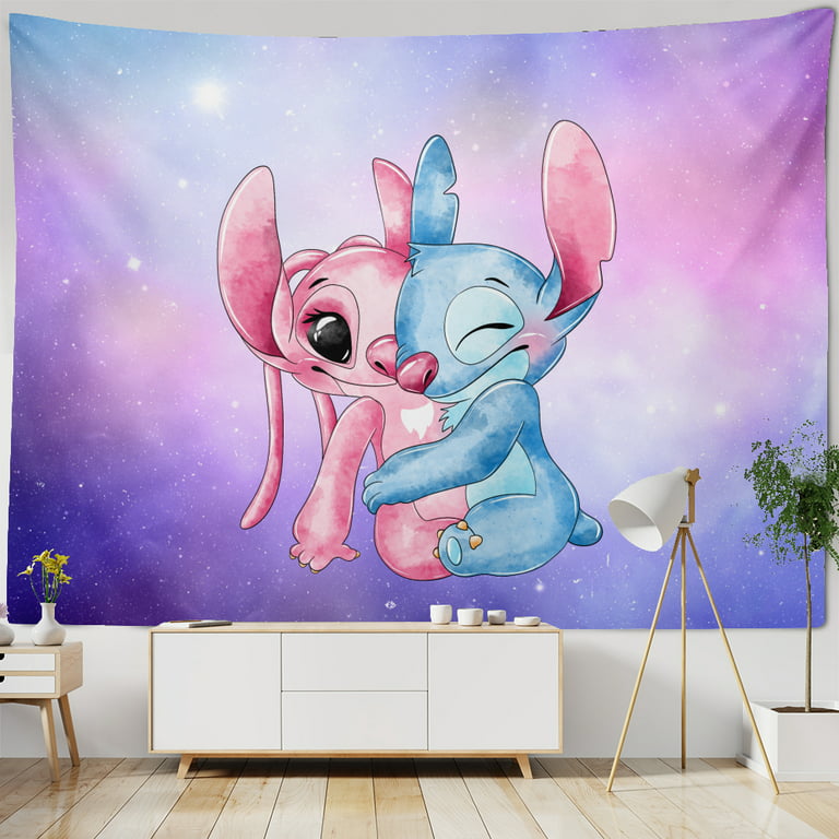 Lilo & Stitch Backdrop Lightweight Photography Background for Girl Supplies  Party Girl Decoration (59.05x51.18inch/150x130cm) 