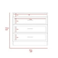 thumbnail image 3 of FM Furniture Cambridge Modern 3-Drawer Wood Bedroom Dresser in Black, 3 of 7