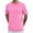 Hot Pink, variant on yillto Big and Tall Shirts for Mens Cotton Basic Short Sleeve Tshirts Plain Causal Summer Tees S-5xl