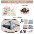 thumbnail image 2 of Bolsa de fin de semana SYCNB para mujer con compartimento para zapatos y neceser, 2 of 9