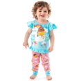 thumbnail image 2 of Hey Duggee Girls Blue Short Sleeve Long Leg Pyjama Set, 2 of 7