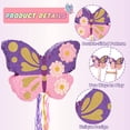 thumbnail image 4 of Piñata WERNNSAI Butterfly para fiesta de cumpleaños de niñas, 41,9 cm x 31,6 cm, 4 of 7