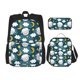 thumbnail image 1 of Disketp Sweet Dream Lamb Mochila Estampada de Gran Capacidad con Lonchera y Estuche, Set de 3 Piezas para Estudiantes, 1 of 7