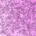 thumbnail image 1 of Ahgly Company Indoor Square Oriental Pink Industrial Area Rugs, 3' Square, 1 of 4