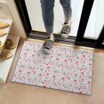 thumbnail image 2 of Pink Christmas Santa and Penguin Pattern Door Rugs,Washable Non Slip Door Mats Indoor,Decorative Door Mats,Entry Mat Indoor for Entrance,Bedroom,Kitchen,Bathroom,16"x24", 2 of 6