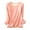 Pink, variant on Womens Tops Trendy Long Sleeve Solid Color Double Layer Soft Warm Base Shirt Women Blouse