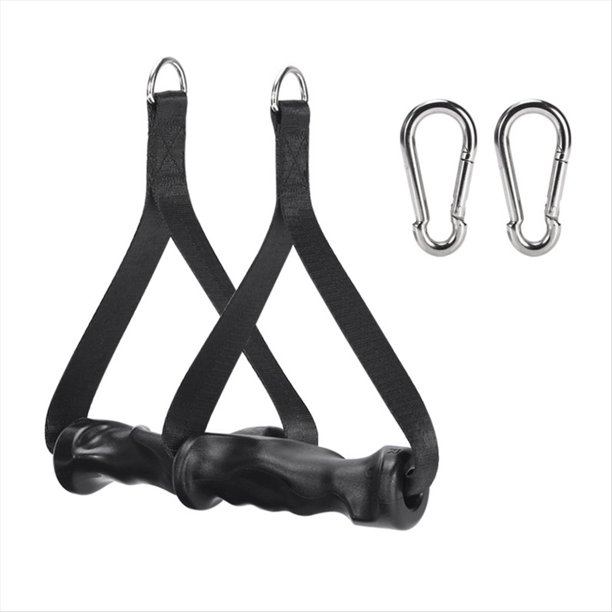 Manijas de Ejercicio, Accesorios Ergonómicos de Gimnasio para Máquinas de Cable, Manijas de Banda de Resistencia para Entrenamiento de Fuerza.