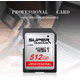 thumbnail image 2 of Tarjeta Micro SD de 512 GB con adaptador, Clase 10 UHS-I U1, compatible con cámaras Canon, cámaras trampa SPYPOINT y TACTACAM, drones y dashcams, 2 of 8