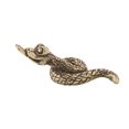 thumbnail image 1 of Estatua de serpiente pequeña, regalo para un amigo, recuerdo, decoración de mesa realista., 1 of 9