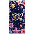 thumbnail image 1 of Women's History Month Celebration Colorful Event Decoration Banner Backdrop Perfect for Community Gathering Party Supplies Photography Props, 1 of 4