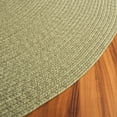 thumbnail image 6 of SAFAVIEH Braided Denica Distressed Machine Washable Reversible Area Rug, Sage, 5' x 8' Oval, 6 of 19