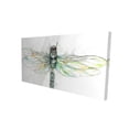 thumbnail image 1 of Illustration de Libellule - Impression sur Toile par Begin Édition, 1 of 2