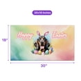 thumbnail image 5 of Happy Easter Bloodhound with Bunny Ear Headband and Flowers Doormat Dog Lover Indoor Outdoor Welcome Mat - 13001, 5 of 5