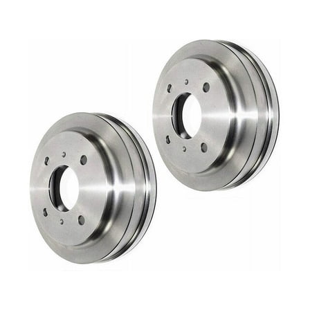 Rear Brake Drum Set - Compatible with 2000 - 2006 Nissan Sentra 2001 2002 2003 2004 2005