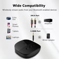 thumbnail image 4 of eppfun Receptor Bluetooth 5.2, Adaptador de Audio Bluetooth con NFC, USB, Ranura para Tarjeta TF, AUX/RCA de 3,5 mm para Sistema estéreo de transmisión de música en casa, 4 of 5
