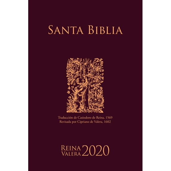 Biblia RVR 2020 Granate Rústica