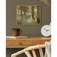 thumbnail image 5 of Drsoum Vintage Forest Landscape Wall Art Rustic Retro Framed Sheep Nature Scenery Prints Farmhouse Classic Decorations for Living Room Bedroom 8x10in Natural Framed, 5 of 6
