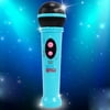 Kids Microphone Music Player Built In Speaker, Children Karaoke Toys Color:Blue