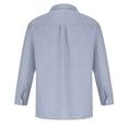thumbnail image 5 of Miluxas Men's Long Sleeve Sun Protection Shirt UPF 50+ UV Quick Dry Cooling Fishing Shirts for Travel Safari Camping Gray 12(XXXL), 5 of 9