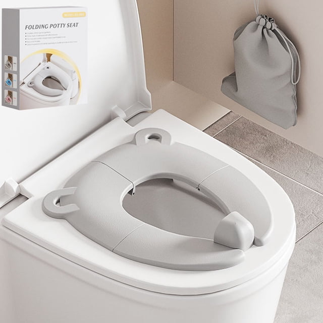 Kids Toilet Seat Non Portable For Children Animal Shape Potty Pad | Travel Friendly Toilet Attachment Comfortable Kids Potty Seat Portable Toilet For Chi Washable Bathroom Rugs Mat for Bathroom